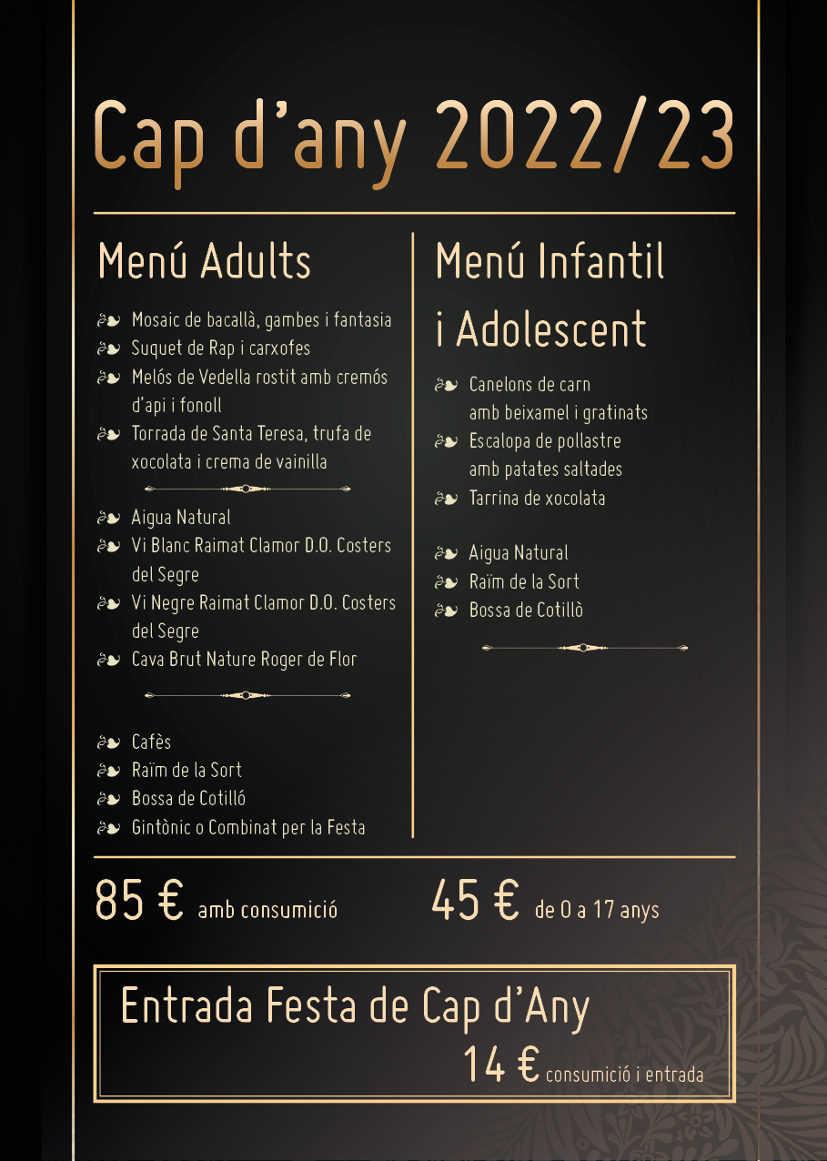 L’Ajuntament allarga fins divendres 23 les inscripcions per al sopar de