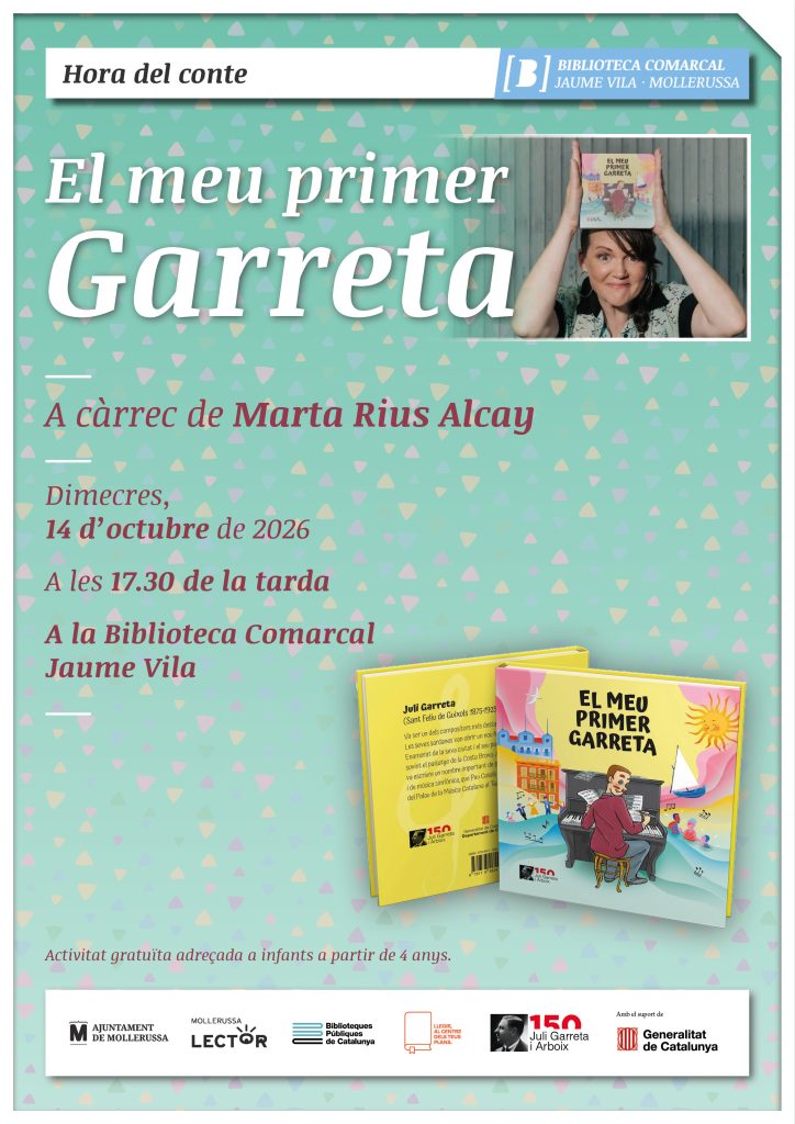 Hora del conte: EL MEU PRIMER GARRETA